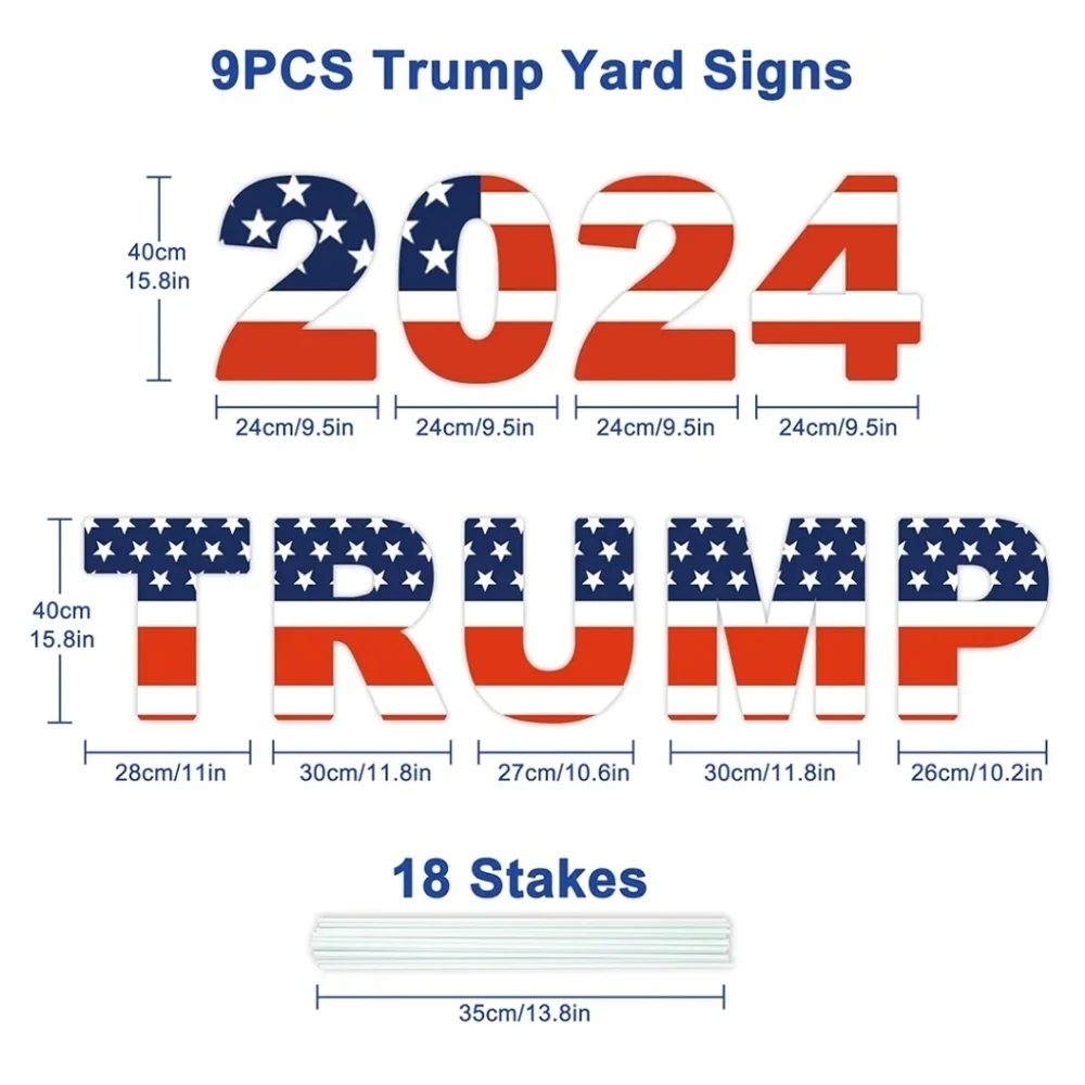 Trump 2024 Yard Sign